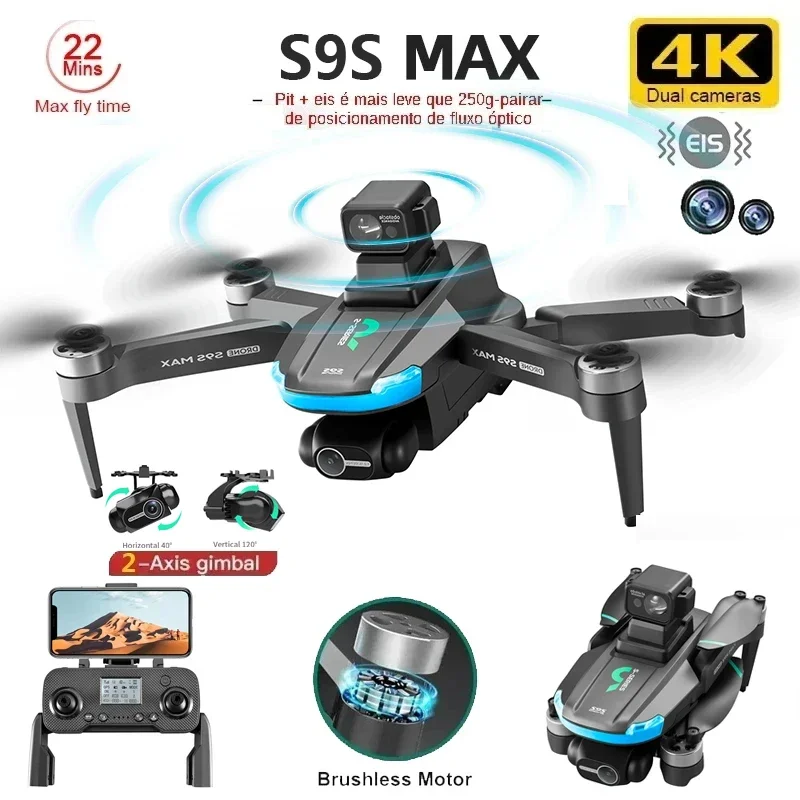 Drone Video Production - Novo s9s max mini drone 4k