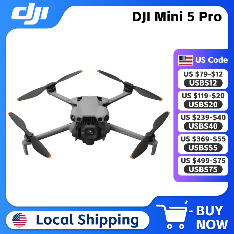 Drone Video Production - DJI Mini 5 Pro Câmera CMOS