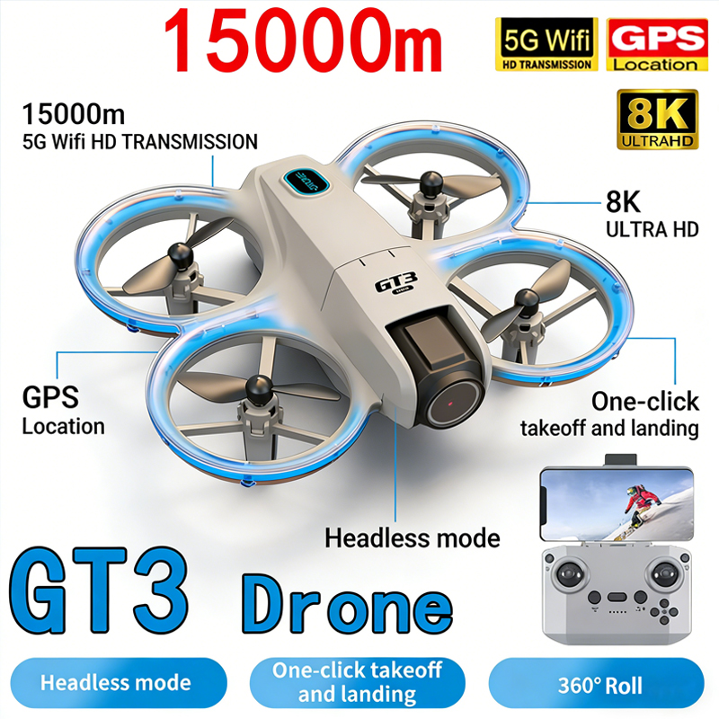 Novo GT3 MAX Drone 8K HD Fotog - Drone Video Production avaliação e preço
