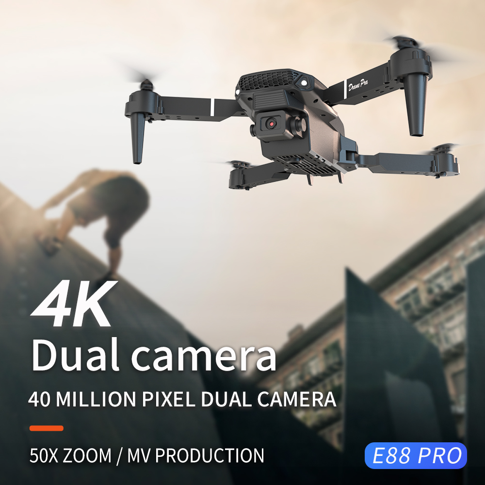 2026 NOVO E88 Drone RC Profiss - Drone Surveying avaliação e preço