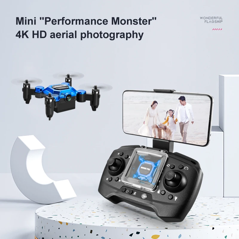 Mini Drone K04 Dobrável para A - Drone Video Production avaliação e preço