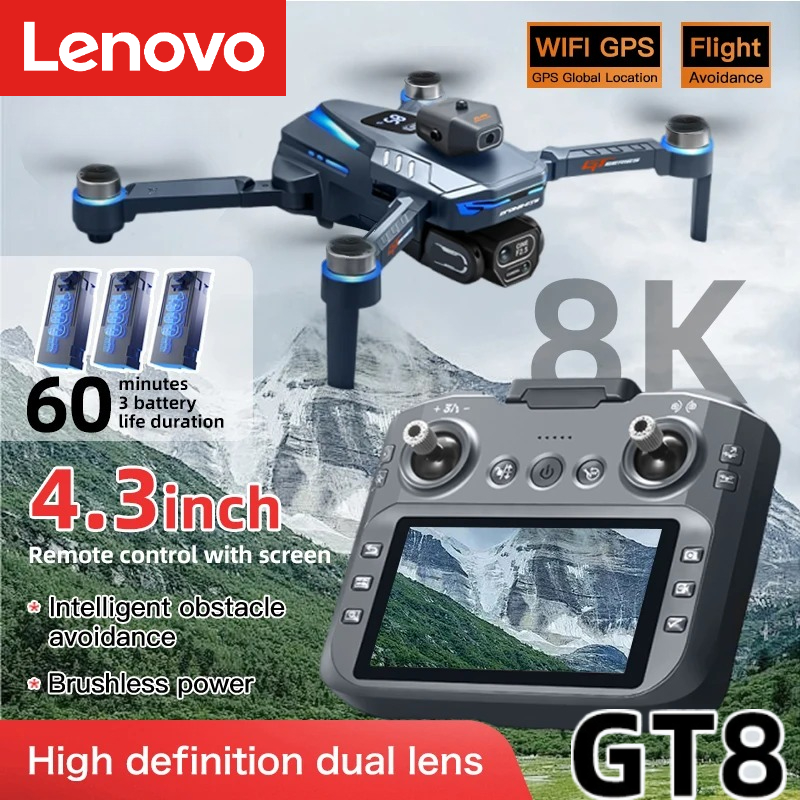Drone Lenovo GT8 8K Profission - Drone Surveying avaliação e preço