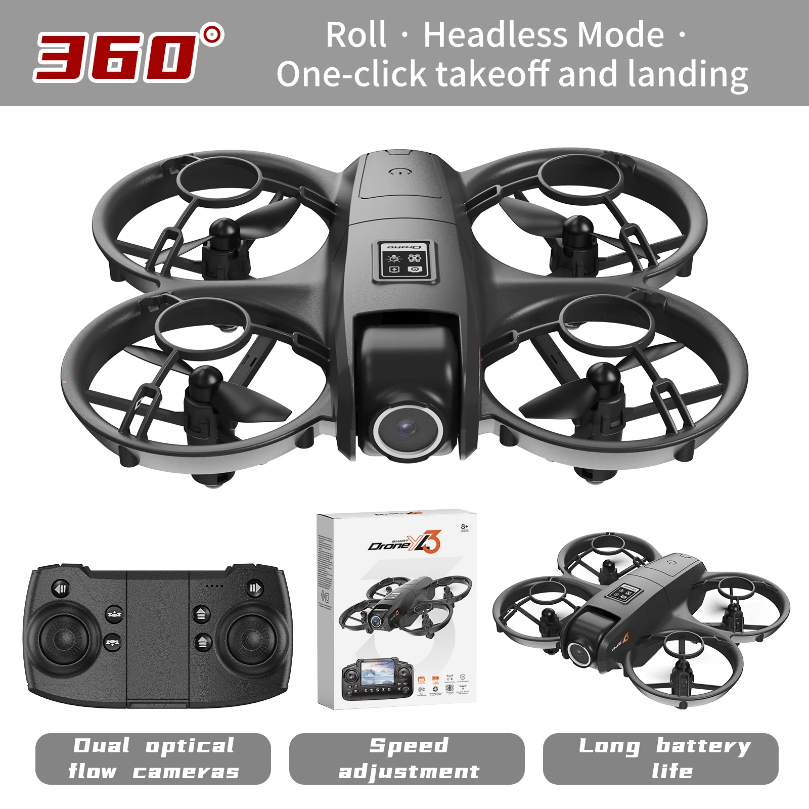 Novo Drone RC YL3 8K 1080P com - Drone Surveying avaliação e preço